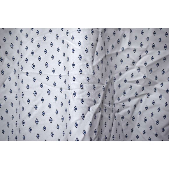 Scotch & Soda White Blue Geometric Print Button Down Shirt Men’s Size M - Picture 5 of 5